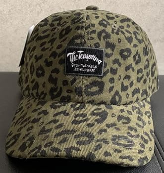 Amazon | no brand (カラー : カーキ) 帽子 レオパード キャップ